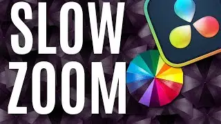 How To Add a SLOW ZOOM to Your Video in DaVinci Resolve in SECONDS!