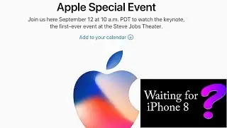 iPhone 8 Event Announced!