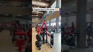 Biggest Gym in the world 😳🔥#shorts #gym