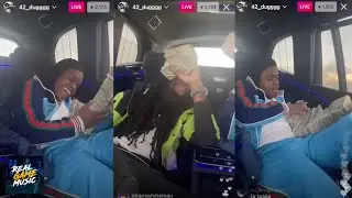 42 Dugg Flexing 1 Million Dollars on IG Live 💰😱