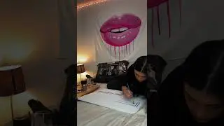she wanted to CUT THE WALL OUT !!!