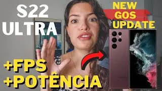 Nova atualização S22 Ultra Snapdragon| Como desativar GOS para melhorar desempenho de jogos