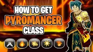 How To Get The Pyromancer Class - AQW