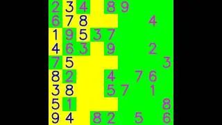 Backtracking solves sudoku by C++/openCV[C++/OpenCV圖形處理用回溯解數獨]