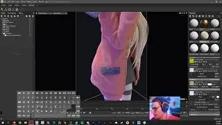 Runa Yomozuki - Render Prep (Zbrush 2021.6.4)
