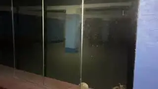 Убежище на территории заброшенного троллейбусного депо