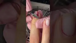 Gel polish & acrylic removing with carbide bit Manicure Tool available for order on our , EU01🩷🌹