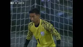 Dheeraj Singh Moirangthem 🇮🇳 vs Qatar U-23 🇶🇦 Match Highlights