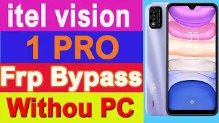 Itel Vision 1 Pro L6502 Frp Bypass/Google Account Unlock Android 10 | Itel Vision 1 Pro Frp Unlock