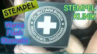 cara buat stempel  - stempel klinik
