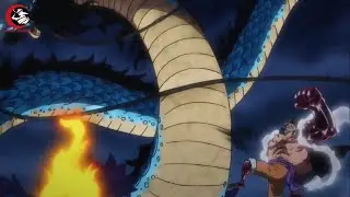 Gomu Gomu no Kong Rifle| Monkey D Luffy - One piece Ep 1017