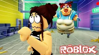 ÇORBACI ŞİŞKO KADINDAN KAÇIŞ!!😱Roblox Escape Evil Lunch Lady!