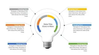 Lightbulb infographic