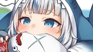 I Wonder Where that Bite on Gura's Tail came from...