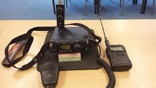 Backpack Yaesu Combo VX-7R & FT-817ND (Nagoya NA701 & Wonder Wand) 2m QSO