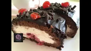 Шоколадный Рулет С Вишневой Начинкой
