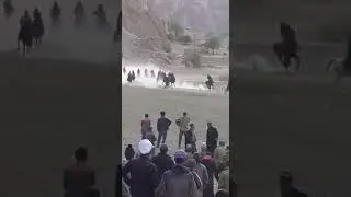 Бузкаши дар Анзоб Отабек Човандоз