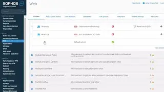 Sophos XG Firewall How to Set Web Filter Policy to Block Access to Websites Category | firewall