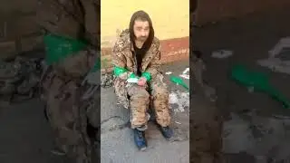 Пленный "кашник" (зек) из ЧВК Вагнер