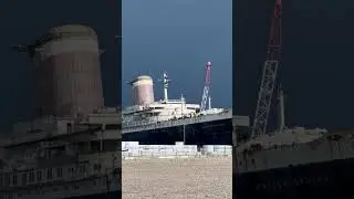 The SS United States- Weathering the Storm #saveourship #oceanliner #savinghistory #ssunitedstates