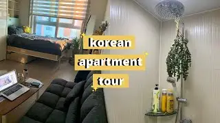 i moved! 🤩 $430 korean officetel apartment tour // sejong city