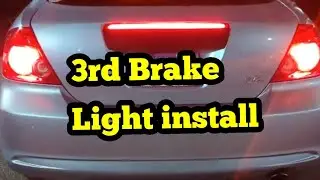 2005-2010 Scion TC 3rd Brake Light Replacement