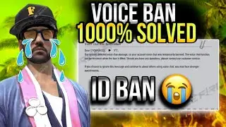 Voice Chat Ban Notification Free Fire | Voice Chat Ban Free Fire |Voice Chat Ban Notification Solved