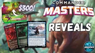 COMMANDER MASTERS SPOILERS PART TWO - Deadly Rollick, Urza, & Dinos?! | Magic the Gathering | CMM