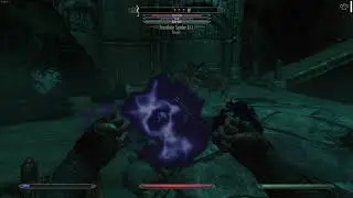 Skyrim shadow mage/assassin in Irkngthand gameplay