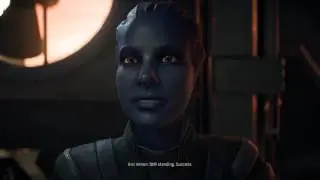 Mass Effect Andromeda Ryder letting loose