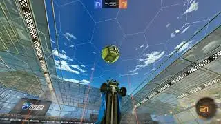 Rocket League Backboard Doubletouch