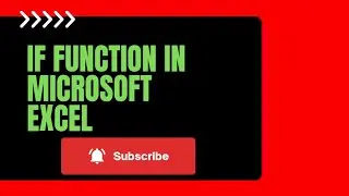 How to use If function in excel ??