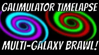 MULTIPLE GALAXY BRAWL! (Galimulator Timelapse)