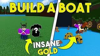 *NEW* FAST GOLD GLITCH!(WORKING) | Build a boat for Treasure ROBLOX