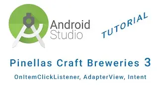 Pinellas Craft Breweries Part 3 Android Studio App Tutorial