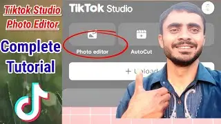 Tiktok Studio Photo Editer||How to edit TikTok photo||Tech Hasnani