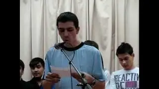 Выступление команды КВН "Здрасте". УИПА