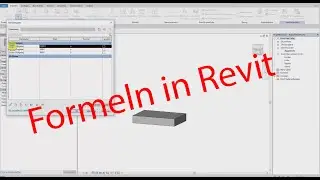 Formeln in Revit (Familieneditor in Revit)