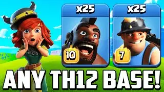 TH 12 HYBRID ATTACKS THAT DESTROY ANY BASE! TH12 Hog Miner Attack Strategy 2020 | Town Hall 12