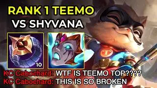 LEC TOPLANER GETS THE TEEMO TOP EXPERIENCE...