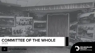 December 9, 2025 - Town of Drumheller Committee of the Whole Meeting