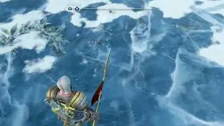 Frozen Fish under the Lake of Nine in Midgard - God of War Ragnarok