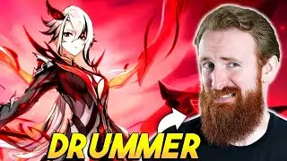 Genshin Impact's WORST Boss Theme? Drummer Reacts to Arlecchino Boss OST