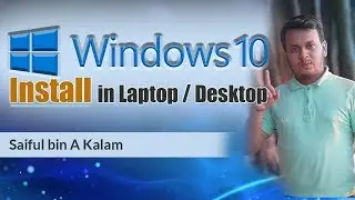 How to Set-Up windows 10 in Laptop - Windows 10 Easy Installation