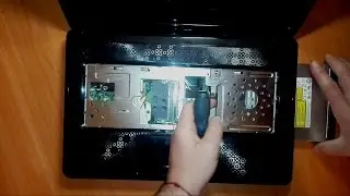 Как снять, поменять CD привод на Dell Inspiron M5030