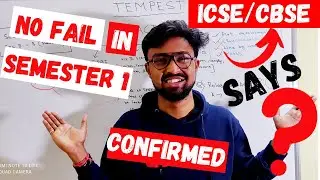 ICSE/CBSE 2022: No FAIL or PASS in Semester 1 says the council | Breaking Update! 