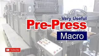 CorelDraw Pre-press Macro || Very Useful Tool || Must Watch