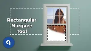Rectangular marquee tool in Photoshop