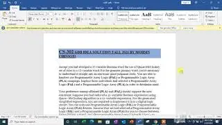 CS-302 GDB SOLUTION FALL-2021