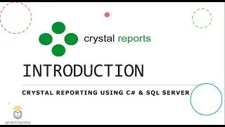 What is Crystal Report.? How to Use it C# and SQL Server (Introduction) in Urdu/Hindi